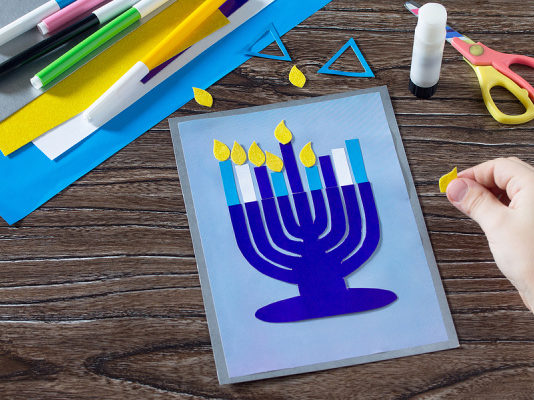 Eight Nights of Fun: 24 Easy Hanukkah Crafts For Kids